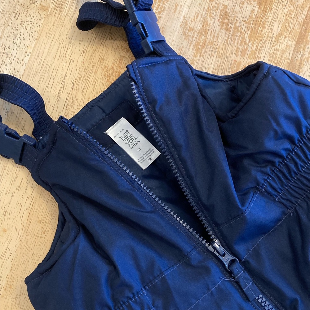 Carter's Navy Blue Ski Bib